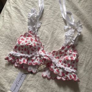 BNWT For love and lemons bra top